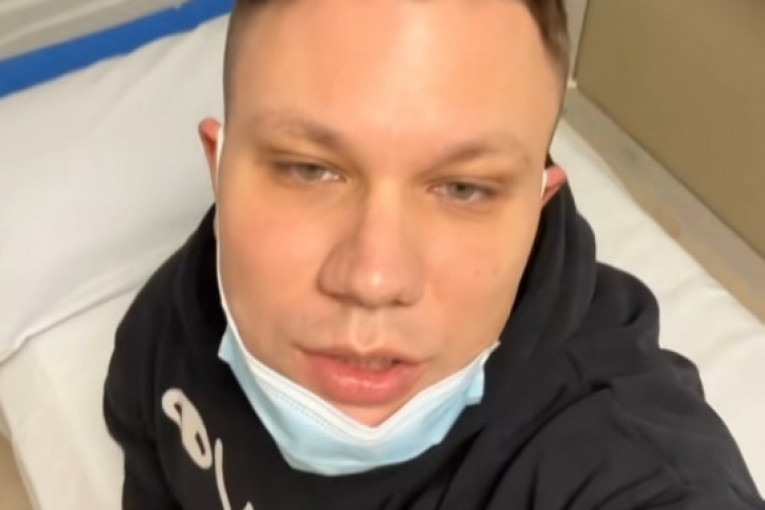 Relja Popović u bolnici 