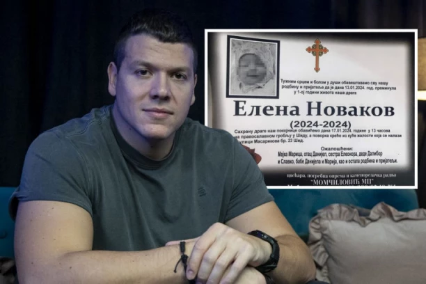 SMRT BEBE ŠOKIRALA SLOBU RADANOVIĆA: Oglasio se nakon POTRESNE ispovesti nesrećnih roditelja Elene Novakov! (FOTO)