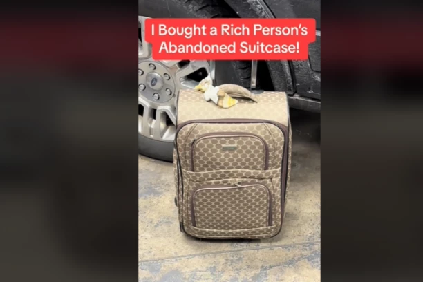 KUPIO JE IZGUBLJEN KOFER ZA 180 EVRA: Kada ga je otvorio šokirano je gledao neverujući kako se OVO desilo! (FOTO/VIDEO)