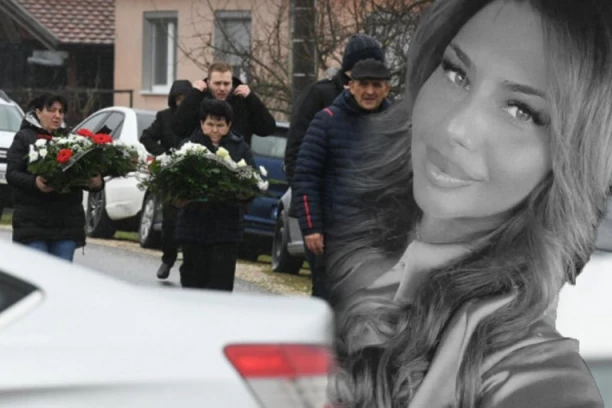 DETALJ NA SAHRANI ANDRIJANE LAZIĆ TERA SUZE NA OČI: Nastradaloj pevačici ožalošćeni doneli OVO!