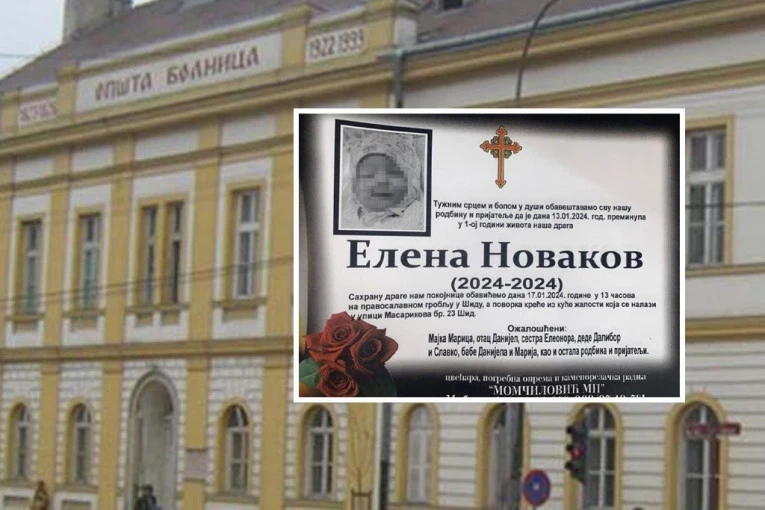 MINISTARKA GRUJIČIĆ: Još se čekaju rezultati obdukcije koji će pokazati uzrok smrti bebe u Sremskoj Mitrovici