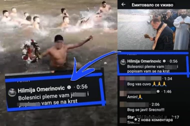 NA BOGOJAVLJENJE PLJUJU KRST, PLEME! Srbomrzac iz Bijelog Polja vređao pravoslavce na društvenim mrežama!