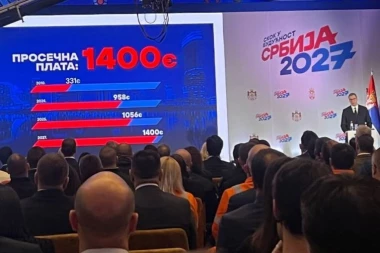 VUČIĆEVA REVOLUCIONARNA EKONOMSKA STRATEGIJA: Prosečna plata skočiće na 1400 evra do 2027. godine!