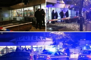 "IZVADIO JE PIŠTOLJ I TRAŽIO NOVAC, ALI SAM USPELA DA SE ZAKLJUČAM"! Pljačkaš iz Smedereva, pre upada u apoteku, pokušao da opljačka trafiku! PUCAO U VAZDUH! (VIDEO)