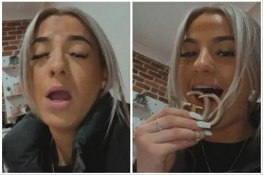 SLUČAJNO JE KINULA I SVE JE POPUCALO: Georgina od sramote nije mogla da se pomeri kad je shvatila šta se desilo! (VIDEO)