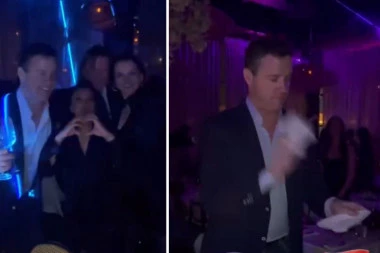 HIT SNIMAK ZAPALIO DRUŠTVENE MREŽE: Političar izazvao šok svojim postupkom na večeri u Beogradu - ZBOG JEDNOG POTEZA GORI INTERNET!