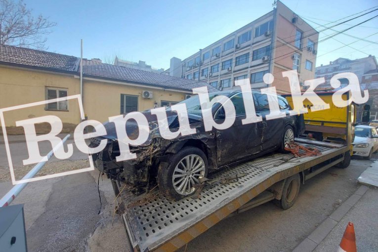 Uništen automobil Đorđa Davida u saobraćajnoj nesreći na auto-putu u Severnoj Makedoniji