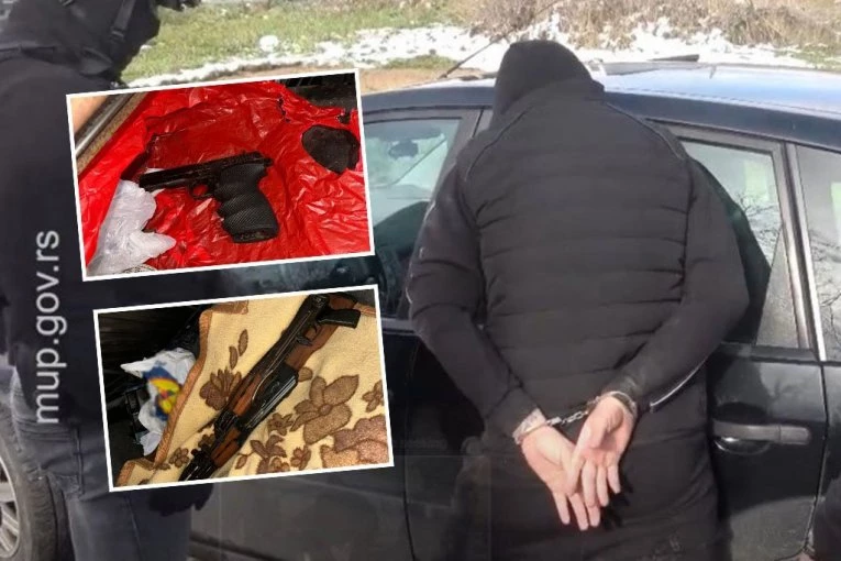 UHAPŠEN ZBOG NEDOZVOLJENOG DRŽANJA ORUŽJA I NASILJA NAD ĆERKOM: Izrečena mera zabrane prilaska (FOTO)