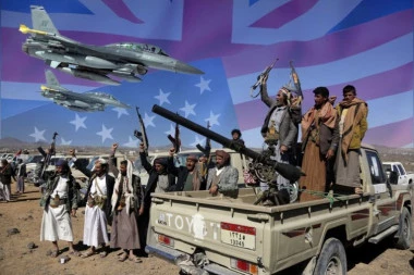 GORI NEBO IZNAD JEMENA: Američko-britanski avioni izvršili 18 napada na Hute!