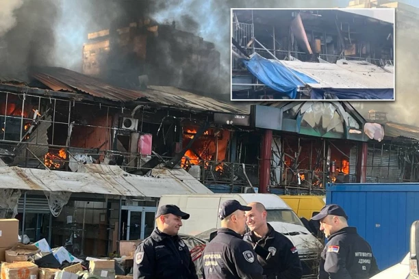 OVO JE MESTO GDE JE IZBIO POŽAR U KINESKOM TRŽNOM CENTRU: Buktinja krenula u restoranu, pa se vrlo brzo proširila! JEZIVE SLIKE (VIDEO)