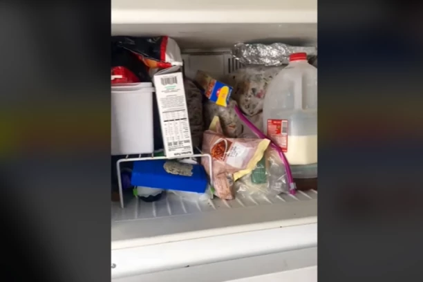 STAVILA JE PROVIDNU FOLIJU U ZAMRZIVAČ: Rešila je problem koji SVE domaćice mrze iz dna duše, bićete zahvalne!