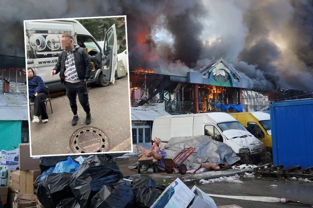 MISTERIOZNI ČOVEK UŠAO U KINESKI TRŽNI CENTAR PRE POŽARA? Građani iz Bloka 70 već imaju svoje teorije kako je došlo do buktinje - IZAŠAO JE IZ TAMNOG DŽIPA, NOSIO JE FOTOAPARAT, A ONDA...