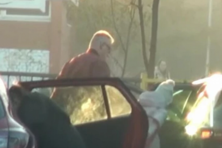 Đorđe David pre saobraćajne nesreće paparaco