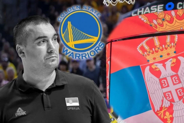 SVE JE U BOJAMA SRBIJE: Himna "Bože pravde" zagrmela u dvorani Golden Stejt Voriorsa!