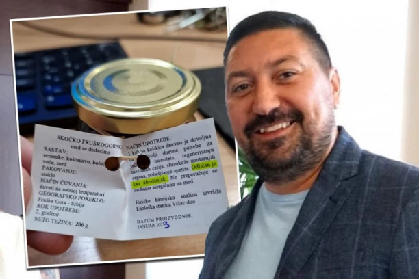 OGLASIO SE PREDSEDNIK OPŠTINE INĐIJA O SPORNOM MEDU ZA DECU: Nigde ne piše da je za potenciju! Nisam znao da se koristi za to! Ovo je politički NAPAD!