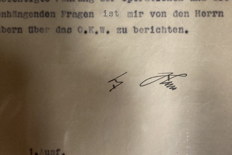 HITLEROVA DIREKTIVA 25 IZLOŽENA U NARODNOM MUZEJU