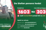 POMOZIMO STEFANU DA PONOVO HODA: Pošaljimo 1603 na 3030!