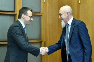 PETAR PETKOVIĆ SE SASTAO SA LUKOM GORIJEM: Direktor kancelarije za KiM ga informisao o teškim uslovima života srpskog naroda u našoj južnoj pokrajini