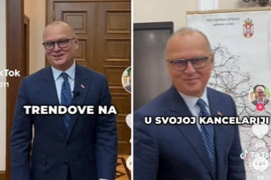 U SVOM STILU! Ministar objavio novi video na TIKTOKU: Ja sam Goran Vesić, naravno da govorim "i to je tako" (VIDEO)