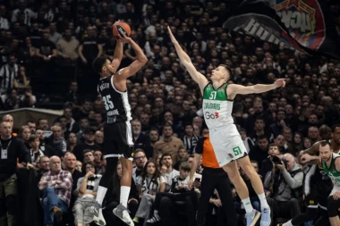 NOVI EVROLIGAŠKI TRIJUMF PARTIZANA: Pi-Džej Doužer UNIŠTIO Žalgiris!