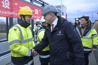 VESIĆ: Izgradnja brze pruge od Novog Sada do Subotice napreduje brzo, završeno 74 odsto radova