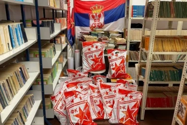 HUMANOST CRVENO-BELIH: FK Crvena zvezda OBRADOVAO mališane na Kosovu i Metohiji!