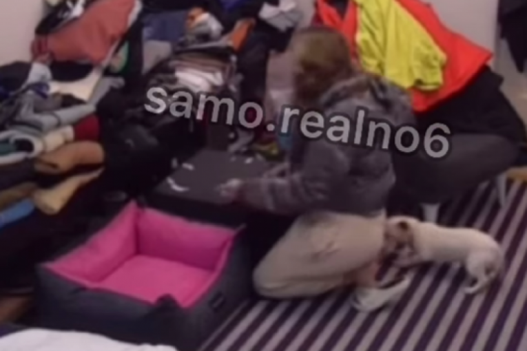 Aneli Ahmić sa Janjuševim psom Elita