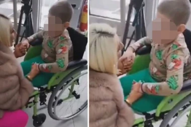 JOVANA JEREMIĆ IZLETELA IZ STUDIJA, PA PLAKALA KAO KIŠA: Dečak u invalidskim kolicima "hodao" na rukama, da dođe do nje!