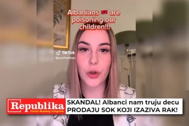 POGLEDAJTE ŠTA RADE TROVAČI SRPSKE DECE: Udar iz Albanije na Republiku i Srpski telegraf!