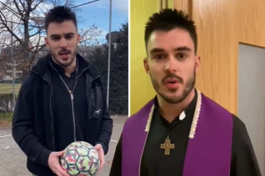 SVEŠTENIK SA 45 HILJADA PRATILACA NA TIKTOKU ŠOKIRAO JAVNOST: Otkriva svoju svakodnevicu, kao i da li pamti grehove koje mu vernici ispovedaju (VIDEO)