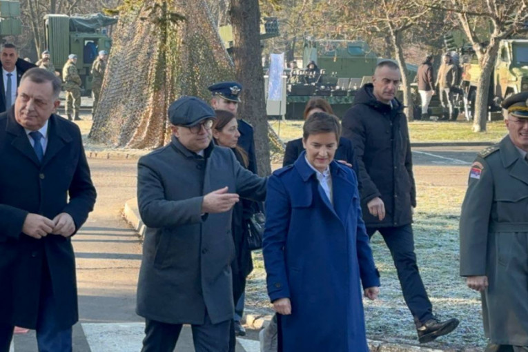Ana Brnabić, Milorad Dodik, Miloš Vučević