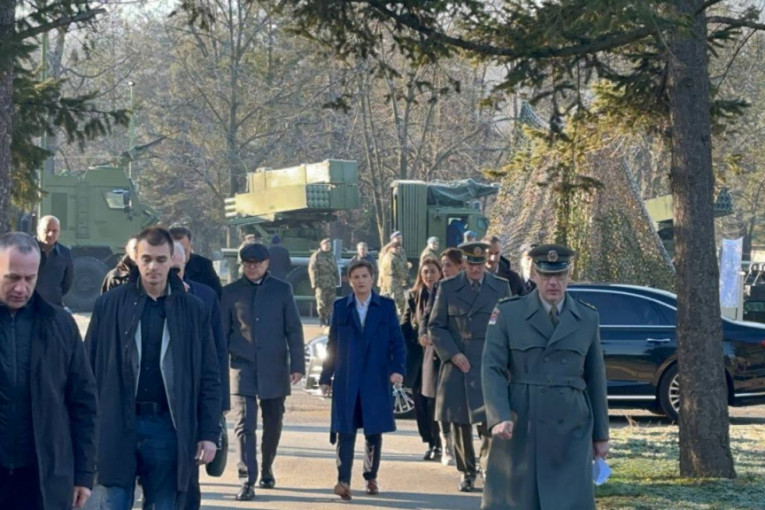 Ana Brnabić, Milorad Dodik, Miloš Vučević