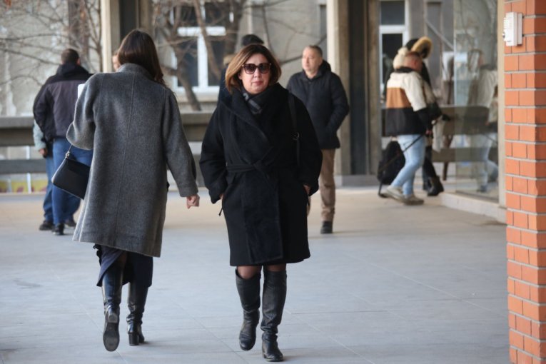Miljana Kecmanović na suđenju