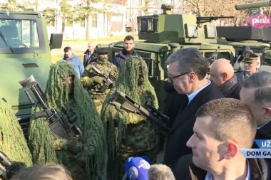 TENKOVSKA SMO VELESILA REGIONA: Vučić: Ogromno i strahovito ubrzano naoružavanje sa naše strane