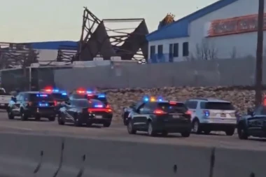 SRUŠIO SE HANGAR NA AERODROMU, IMA MRTVIH! Povređeni u kritičnom stanju! (VIDEO)