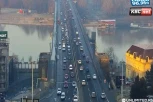 NEMA IGLA GDE DA PADNE NA AUTO-PUTU, NA MOSTOVIMA OGROMNE KOLONE! Evo koje delove Beograda ovog jutra treba da zaobiđete! (FOTO)