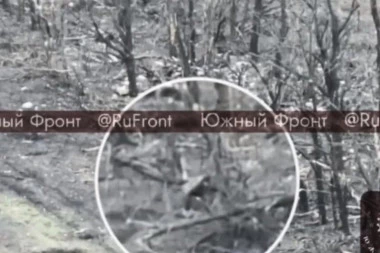 NEVEROVATAN MOMENAT! Ovako je hrabri ruski vojnik oborio ukrajinski FVP-dron! (VIDEO)