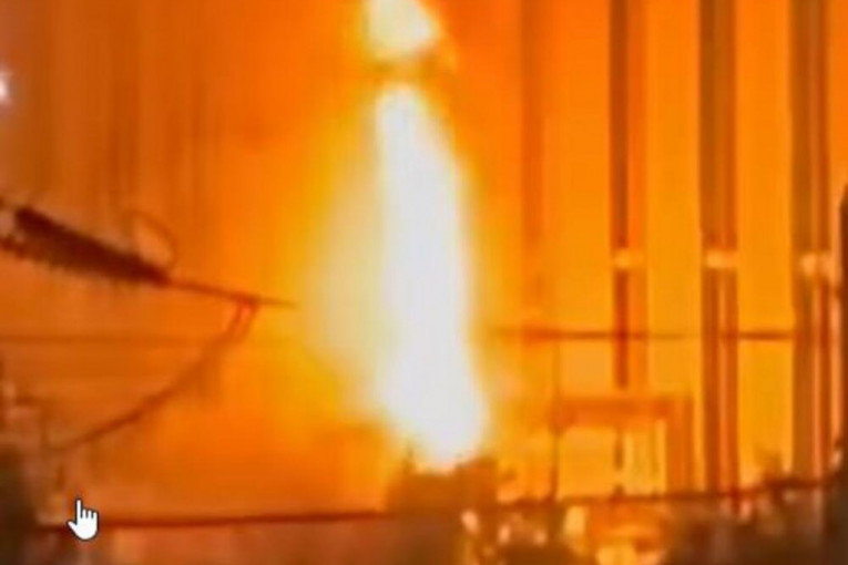 Požar u hidroelektrani Đerdap