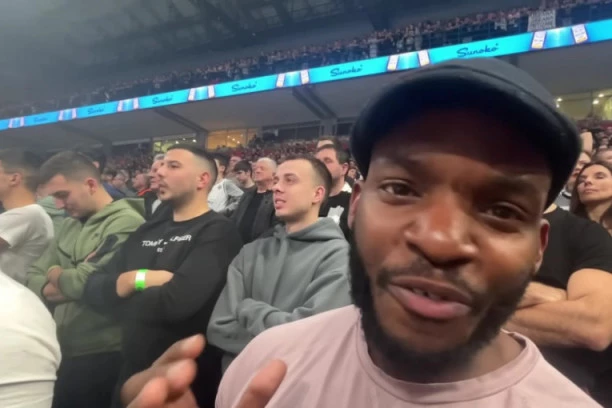 POZNATI JUTJUBER U PAKLU ARENE! Nije mogao da sakrije UTISKE sa Partizanovog meča! (VIDEO)