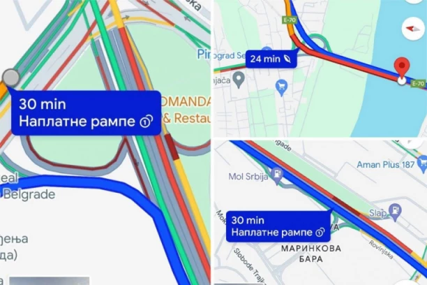 GUŽVA PARALISALA AUTO-PUT! Crvena zona zbog jutarnjeg špica celom dužinom! (FOTO)