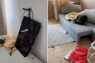 SKANDAL U BEOGRADU: Devojka uništila stan koji je iznajmila, a onda otišla kao da se ništa nije desilo!