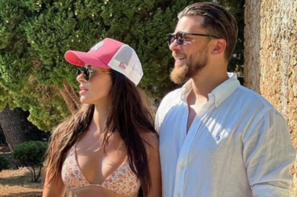 Dragana Kosjerina sa suprugom