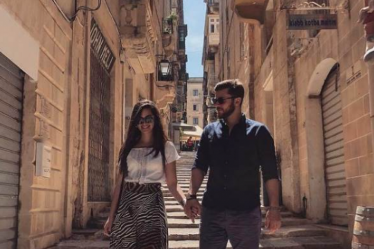 Dragana Kosjerina sa suprugom