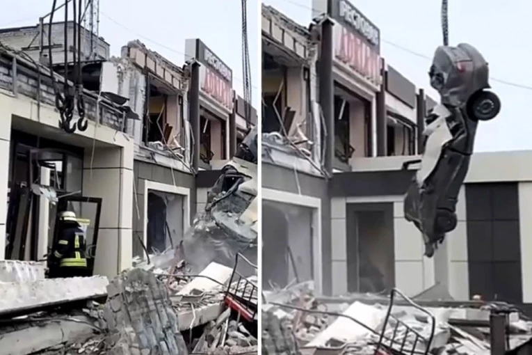 JOŠ IZVLAČE LJUDE ISPOD RUŠEVINA! U ukrajinskom granatiranju pekare najmanje 11 mrtvih, jezive slike sa lica mesta! SVI KRENULI PO HLEB ZA PORODICE! (VIDEO/FOTO)