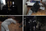 PRVI SNIMCI! NOĆNA AKCIJA HAPŠENJA OSUMNJIČENIH ZA UBISTVO U BORČI! Duge cevi u štek stanu gde su se ubice SAKRILE - mlađi ima samo 17 godina! (VIDEO)