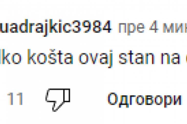 Komentari o stanu Aneli AHmić