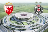 NACIONALNI STADION POKREĆE LAVINU: Evo kako bi trebalo da izgledaju novi domovi fudbalera Crvene zvezde i Partizana (FOTO)