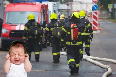 VATROGASCI U KUTIJI PRONAŠALI NOVOROĐENU BEBU: Borba za nju je odmah počela, nije imala ni dva kilograma! (VIDEO)