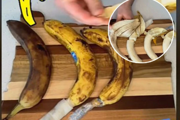 OVAKO ĆE BANANE BITI SVEŽE DANIMA I NEĆE POTAMNETI: Nikako u frižider - samo je JEDAN način najbolji!