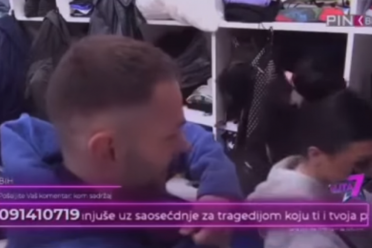 Anđelo Ranković se kupa vlažnim maramicama